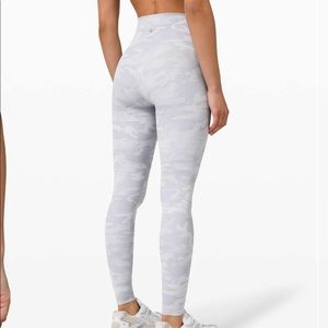 Deals for Lululemon Camouflage Leggings 